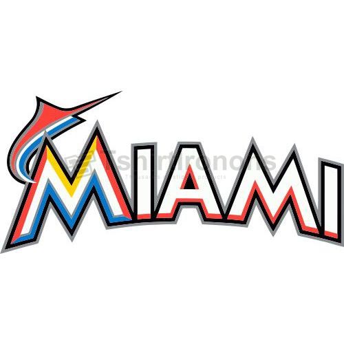 Miami Marlins T-shirts Iron On Transfers N1687